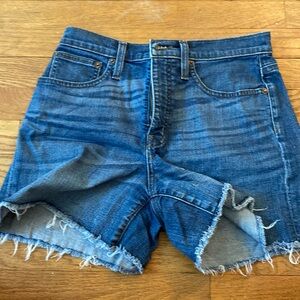 J crew denim shorts